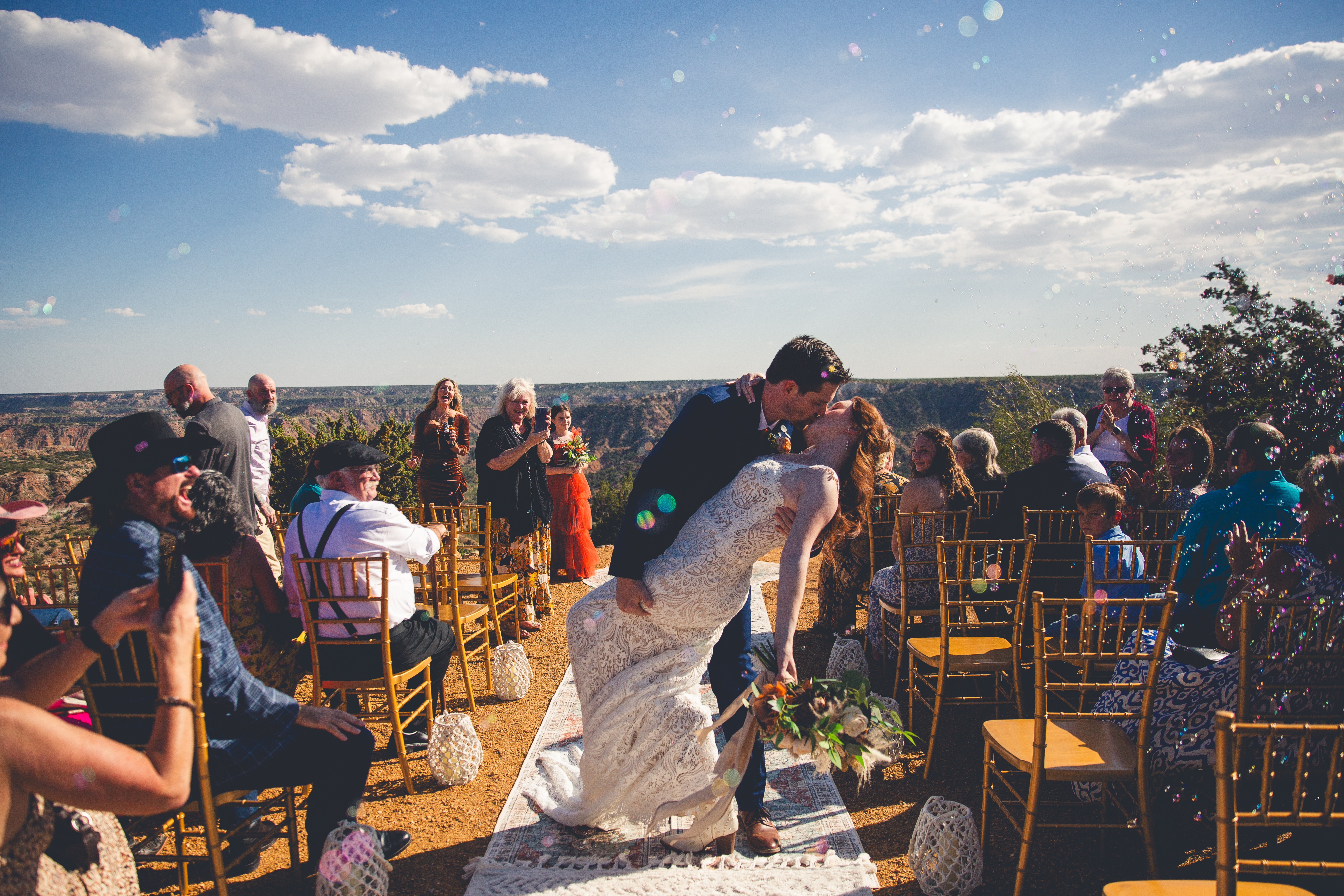 amarillo wedding photographer Dave Ramos photography palo duro canyon wedding doves rest cabin